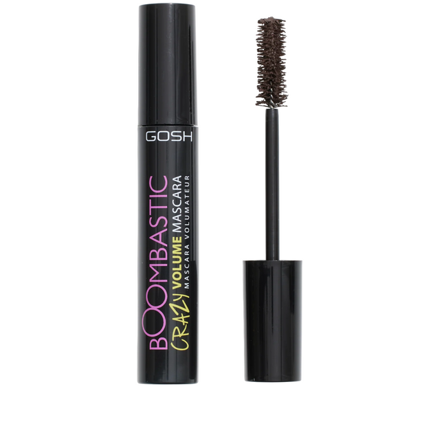 Gosh, Boombastic Crazy, Volume, Μάσκαρα, 005, Chocolate Brown, 13 ml