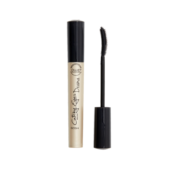 Gosh, Catchy Eyes Drama, Lash Defining, Μάσκαρα, 001, Extreme Black, 10 ml