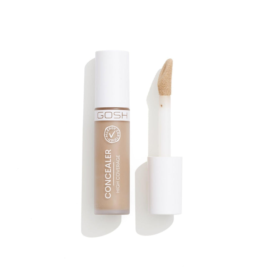 Gosh, Gosh, High Coverage, Υγρό Concealer, 002, Ivory, 6 ml