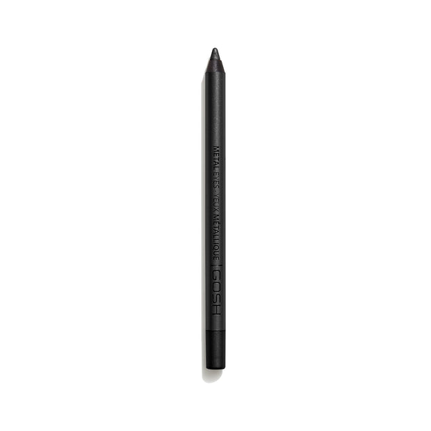 Gosh, Metal Eyes, Gel Pencil Eyeliner, 001, Hematite, 1.2 g