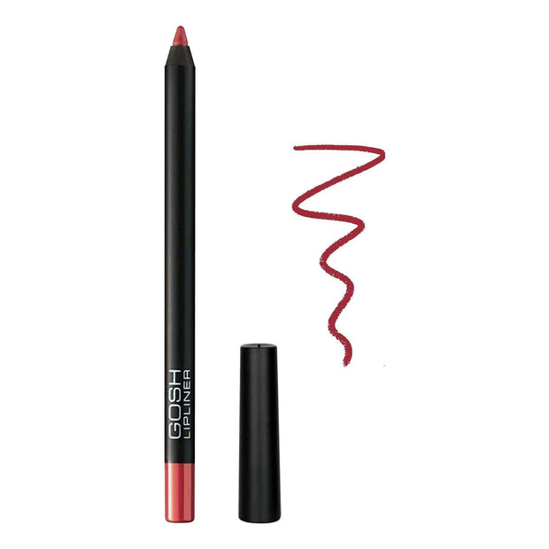 Gosh, Velvet Touch, Αδιάβροχο, Μολύβι Χειλιών, 004, Simply Red, 1.2 g *Tester