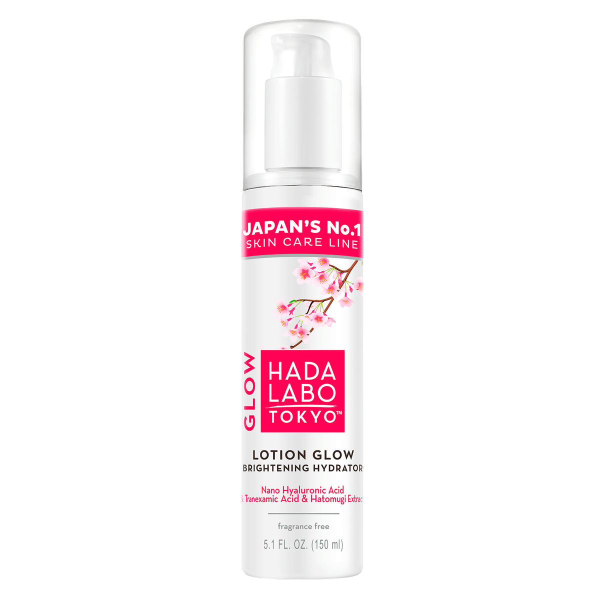 Hada Labo Tokyo, Glow, Hyaluronic Acid, Λαμπερό, Day, Lotion, Για το Πρόσωπο, 150 ml
