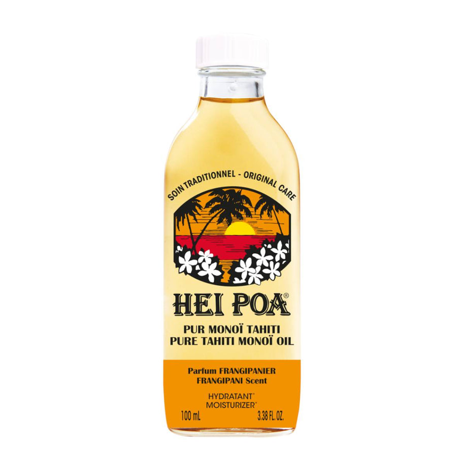 Hei Poa, Pure Thaiti Manoi, Ενυδατικό, Frangipani, Έλαιο Σώματος, 100 ml