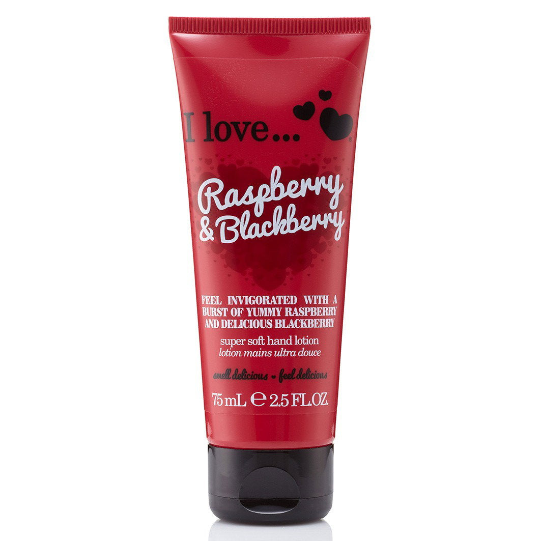 I Love, Raspberry & Blackberry, Ενυδατικό, Hand Lotion, 75 ml