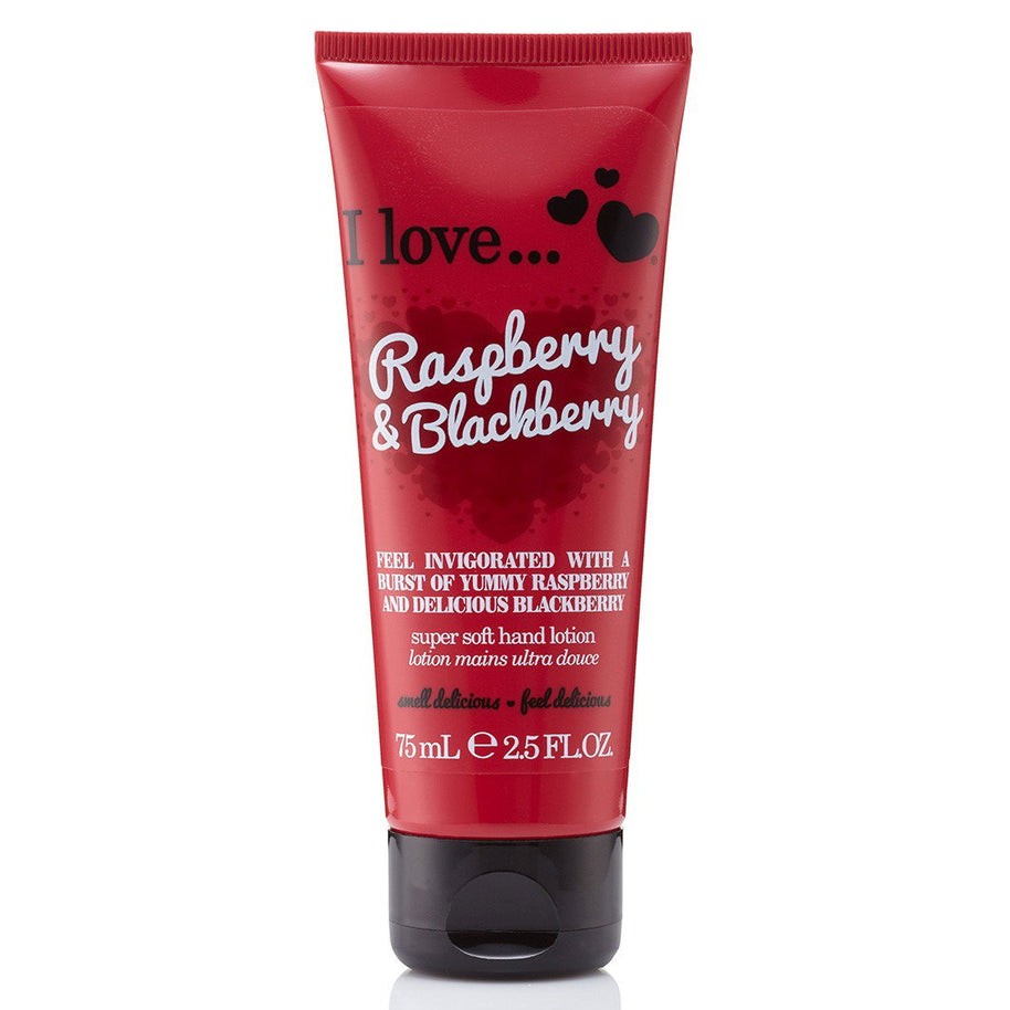 I Love, Raspberry & Blackberry, Ενυδατικό, Hand Lotion, 75 ml