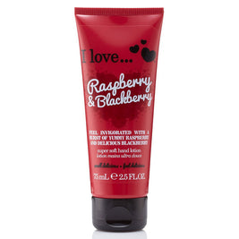 I Love, Raspberry & Blackberry, Ενυδατικό, Hand Lotion, 75 ml