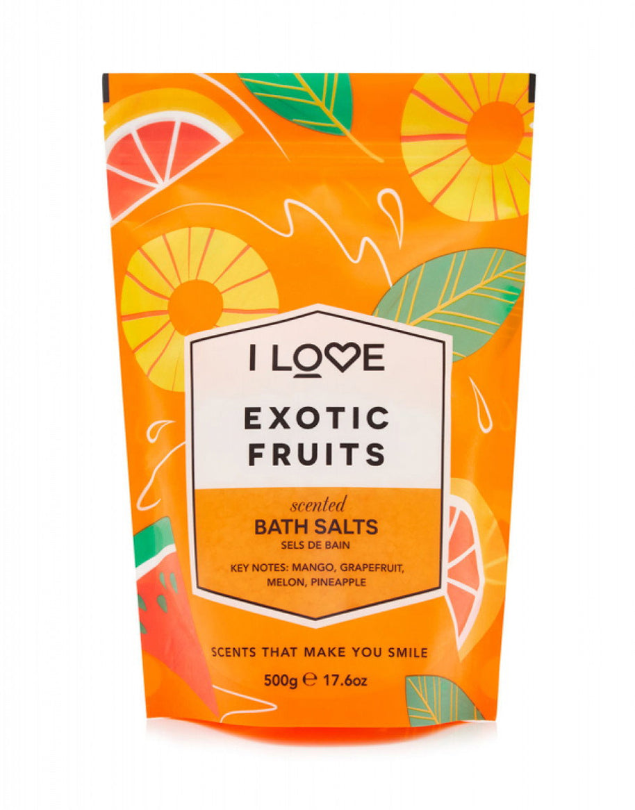 I Love, Signature Collection, Exotic Fruits, Άλατα Μπάνιου, 500 g