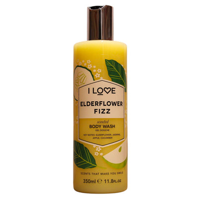 I Love, Signature Collection, Paraben-Free, Cleansing, Elderflower Fizz, Αφρόλουτρο, 360 ml
