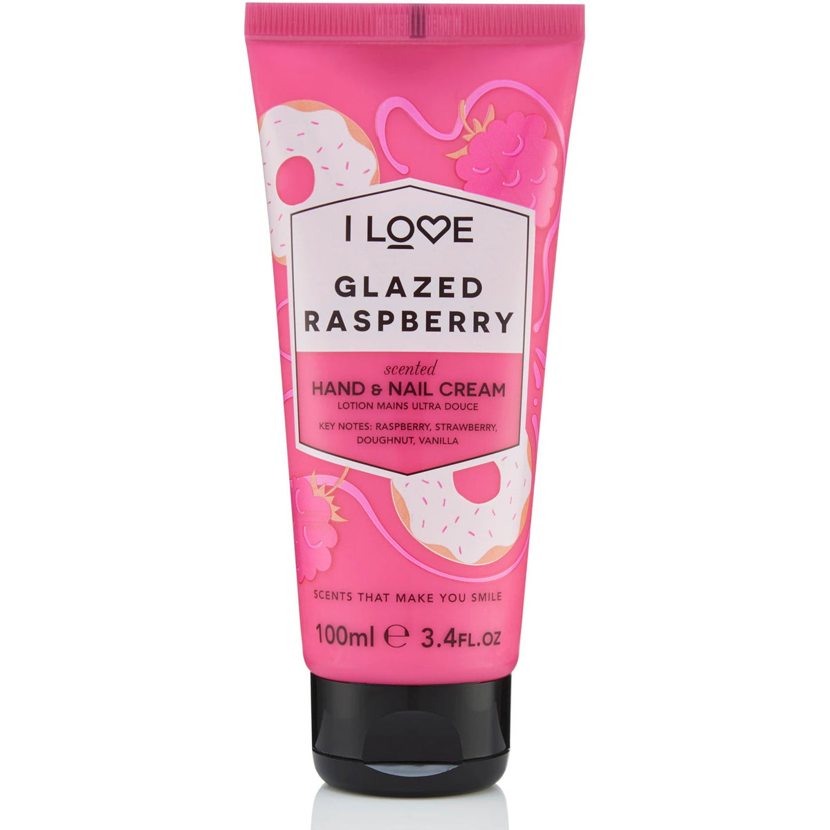 I Love, Signature Collection, Ενυδατική, Hand & Nail Cream, Glazed Raspberry, 100 ml