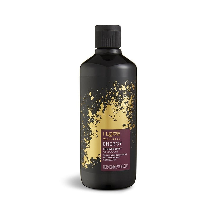 I Love, Wellness Energy, Vegan, Orange & Bergamot, Καθαρισμού, Αφρόλουτρο, Για Όλους τους Τύπους Δέρματος, 500 ml