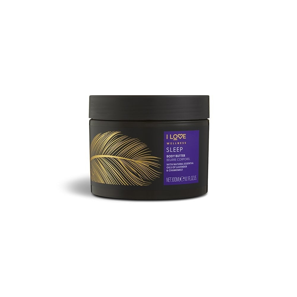 I Love, Wellness Sleep, Vegan, Ενυδατικό, Chamomile & Lavender, Body Butter, 300 ml
