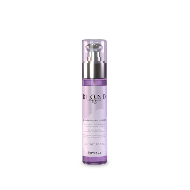 Inebrya, Blonde Miracle Drops, Hair Ορός, For Neutralisation Of Yellow Tones, 50 ml