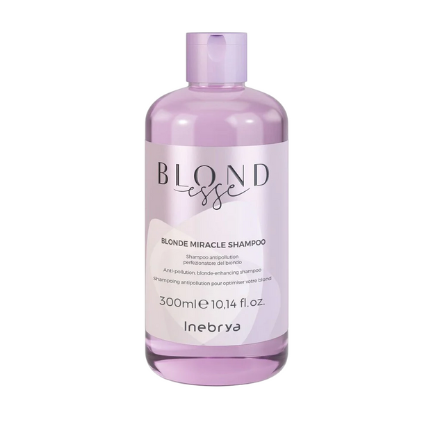 Inebrya, Blonde Miracle, Σαμπουάν, For Neutralisation Of Yellow Tones, 300 ml