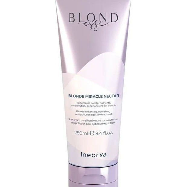 Inebrya, Blonde Miracle Nectar, Θεραπεία Μαλλιών Μάσκα Σε Μορφή Κρέμας, Color Enhancing, 250 ml