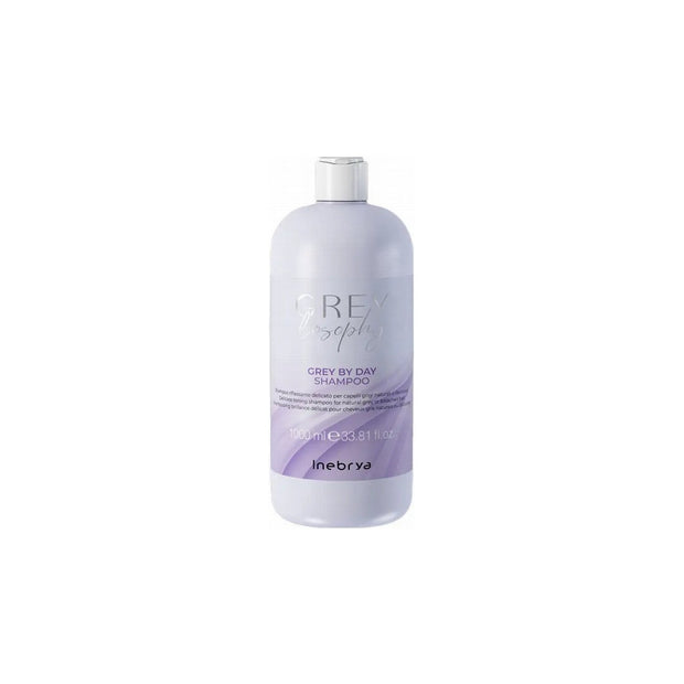 Inebrya, Grey By Day, Σαμπουάν, For Neutralisation Of Yellow Tones, 1000 ml