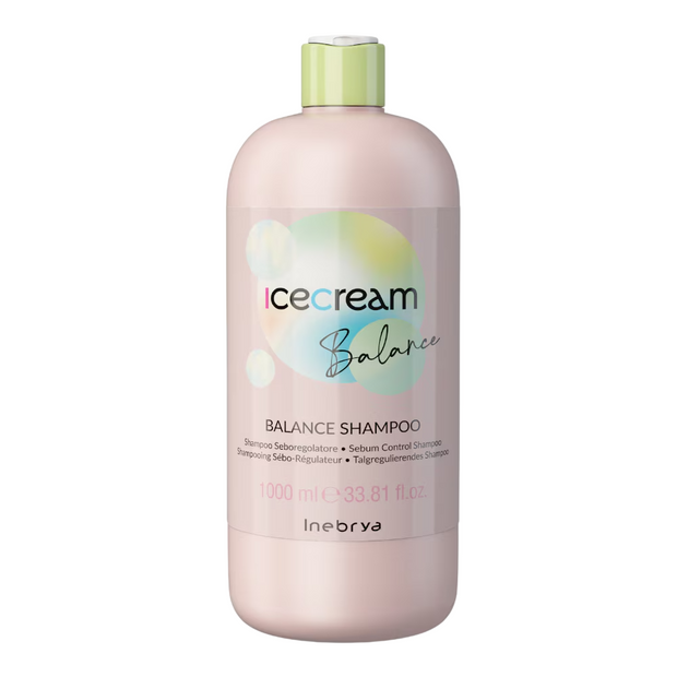 Inebrya, Ice Cream Balance, Σαμπουάν, Sebum Control, 1000 ml