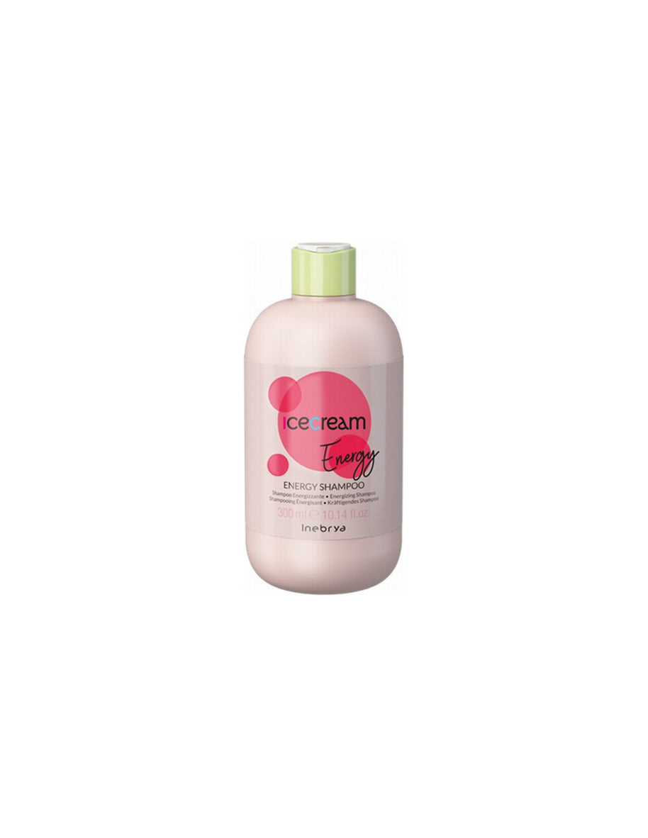 Inebrya, Ice Cream Energy, Σαμπουάν, Τόνωσης, 300 ml