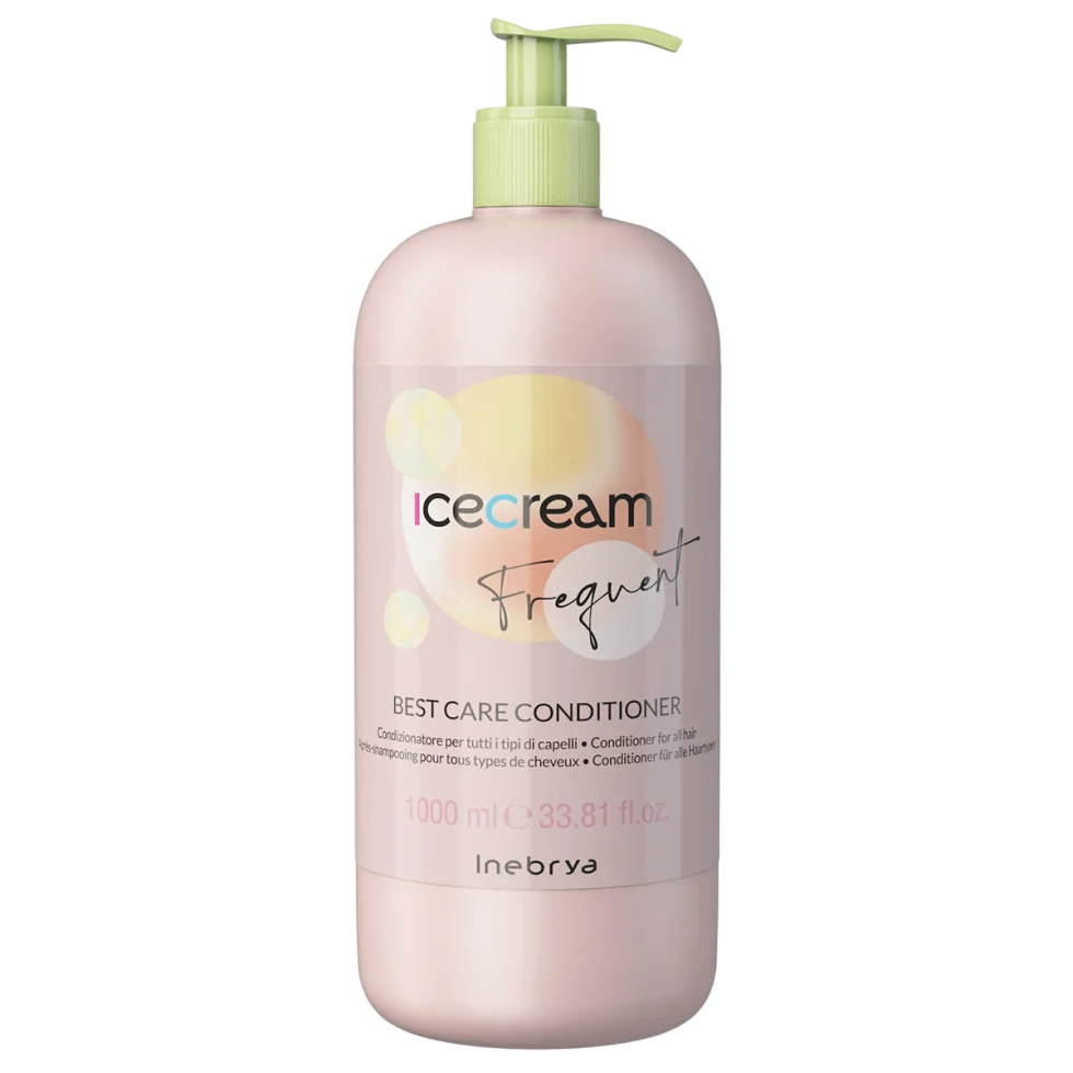 Inebrya, Ice Cream Frequent, Hair Κρέμα Μαλλιών, Detangling, Ενυδατική, 1000 ml