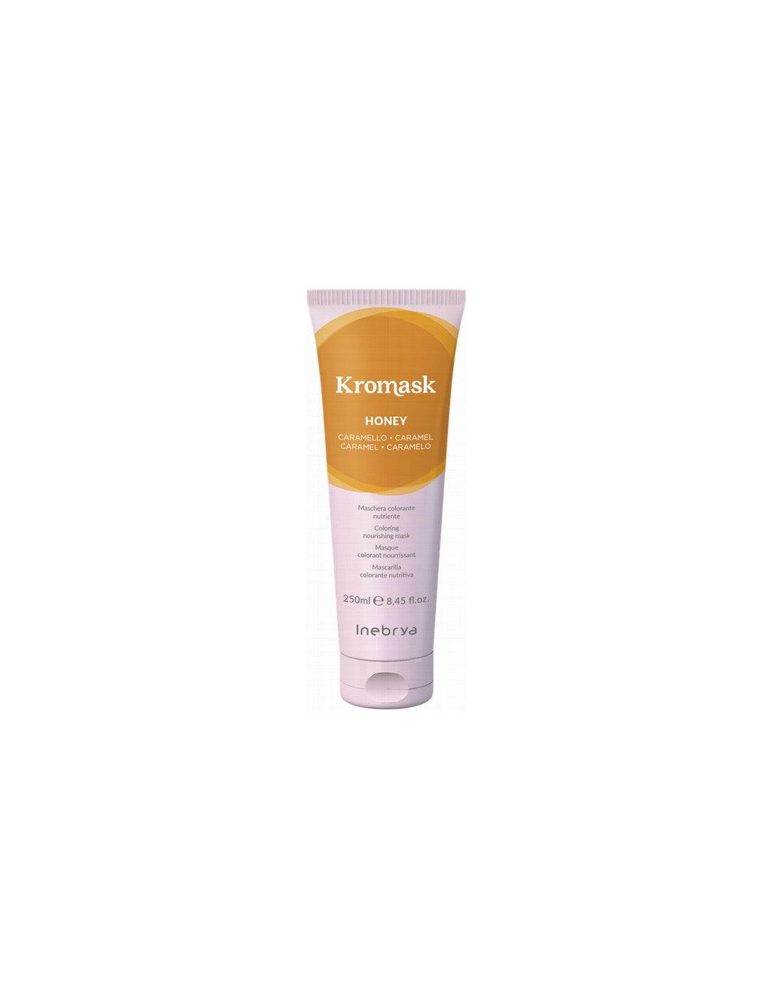 Inebrya, Kromask, Hair Colouring Μάσκα Σε Μορφή Κρέμας, Θρεπτικό, Honey, 250 ml