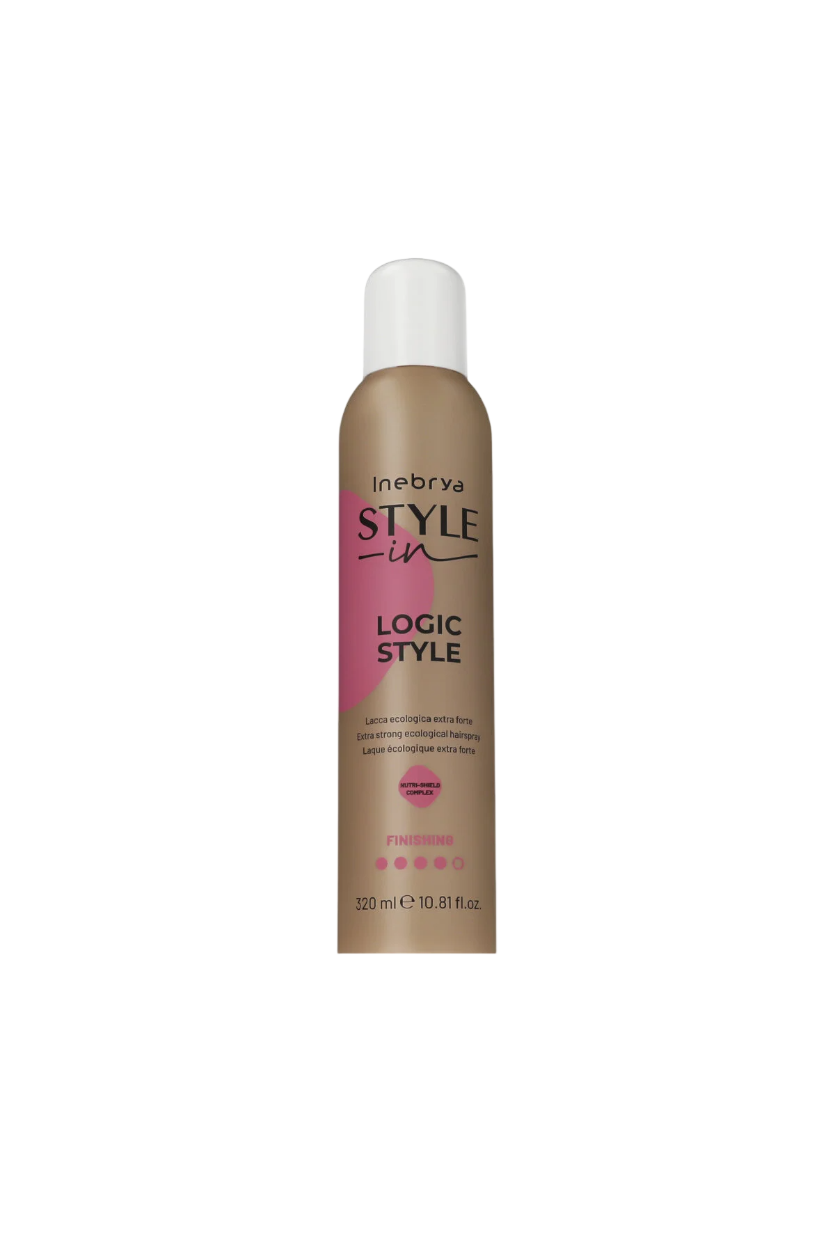 Inebrya, Style-In Logic Style, Spray Μαλλιών, Styling, Extra Strong Hold, 320 ml