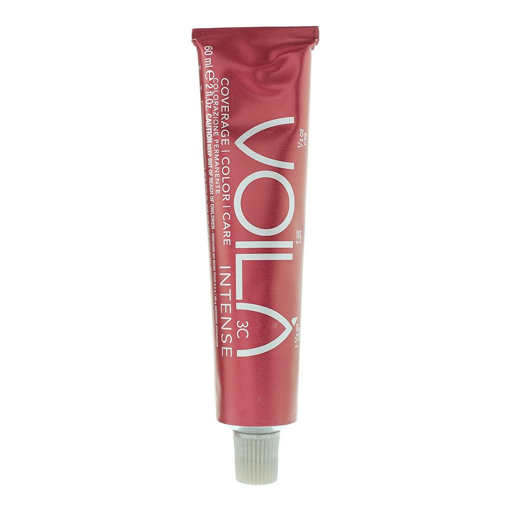 Intercosmo, Voila 3C Intense, Μόνιμη Βαφή Μαλλιών, 3.0 Dark Brown, 60 ml