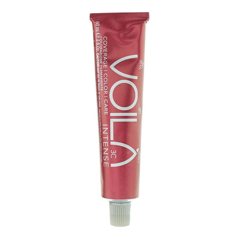 Intercosmo, Voila 3C Intense, Permanent Hair Dye, 7.1 Medium Ash Blonde, 60 ml