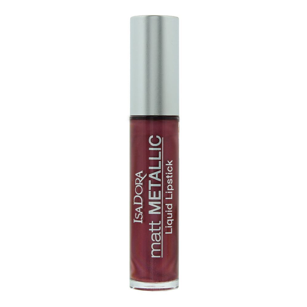 IsaDora, Matt Metallic, Υγρό Κραγιόν, 83, Burgundy Bite, 7 ml