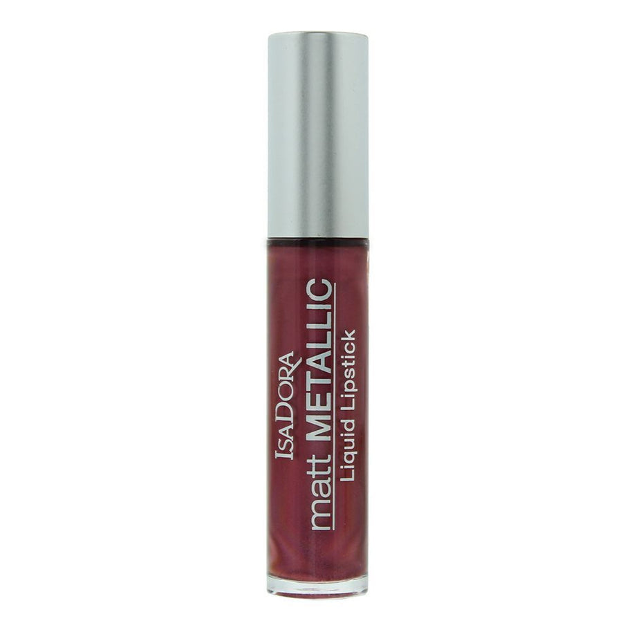 IsaDora, Matt Metallic, Υγρό Κραγιόν, 83, Burgundy Bite, 7 ml
