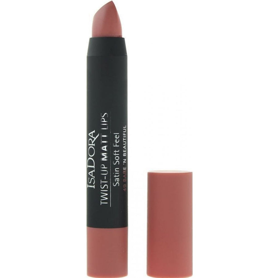IsaDora, Twist-Up, Matte, Κραγιόν, 49, Bare 'N Beautiful, 3.3 g