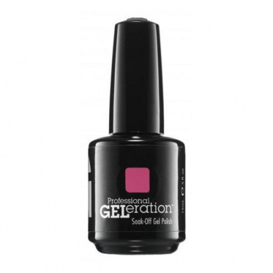 Jessica, GELeration Colours, Semi-Permanent Nail Polish, GEL-1149, Luscious Leather, 15 ml