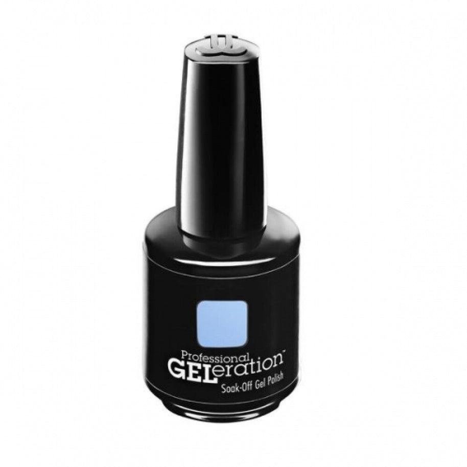Jessica, GELeration Colours, Semi-Permanent Nail Polish, GEL-747, Sophia True Blue, 15 ml