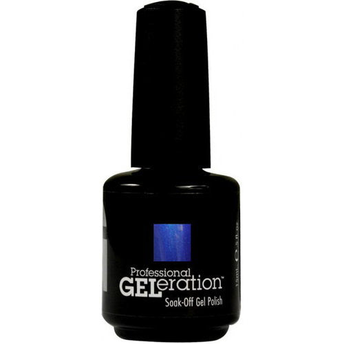 Jessica, GELeration Colours, Semi-Permanent Nail Polish, GEL-917, Midnight Moonlight, 15 ml