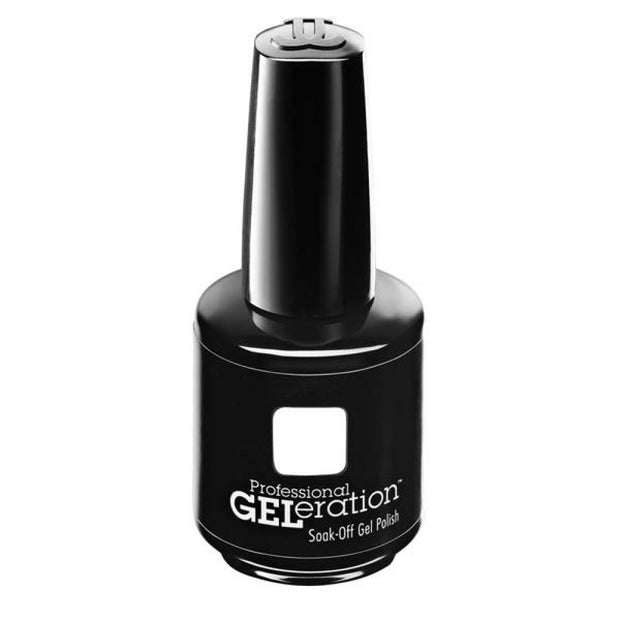 Jessica, GELeration Colours, Semi-Permanent Nail Polish, GEL-972, Blizzard, 15 ml