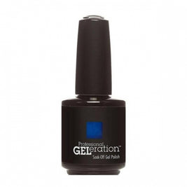 Jessica, GELeration Colours, Semi-Permanent Nail Polish, GEL-985, Blue Lagoon, 15 ml