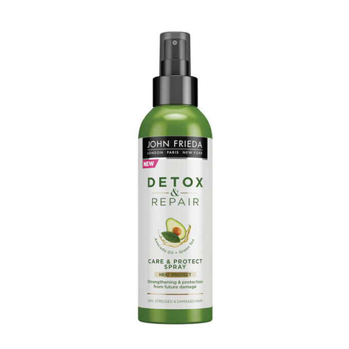 John Frieda, Detox & Repair, Avocado Oil, Spray Μαλλιών, Heat Protection, 100 ml