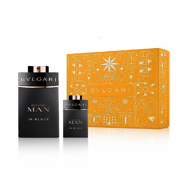 Juice Fragrance Xmas 2024 Σετ Bvlgari: Man In Black, Eau De Parfum, Για Άνδρες, 100 ml + Man In Black, Eau De Parfum, Για Άνδρες, 15 ml *Miniature
