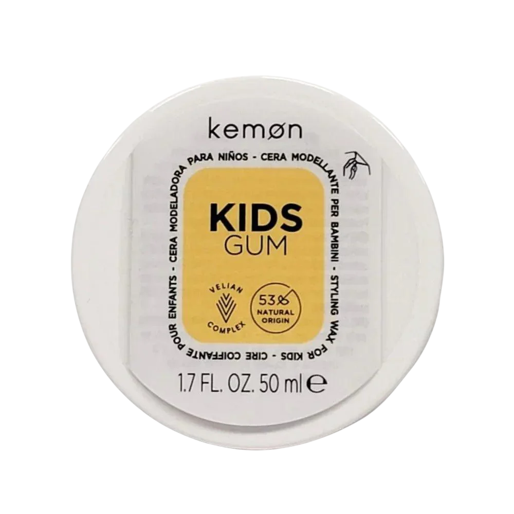 Kemon, Kids Gum, Κερί Styling Μαλλιών, Medium, 50 ml