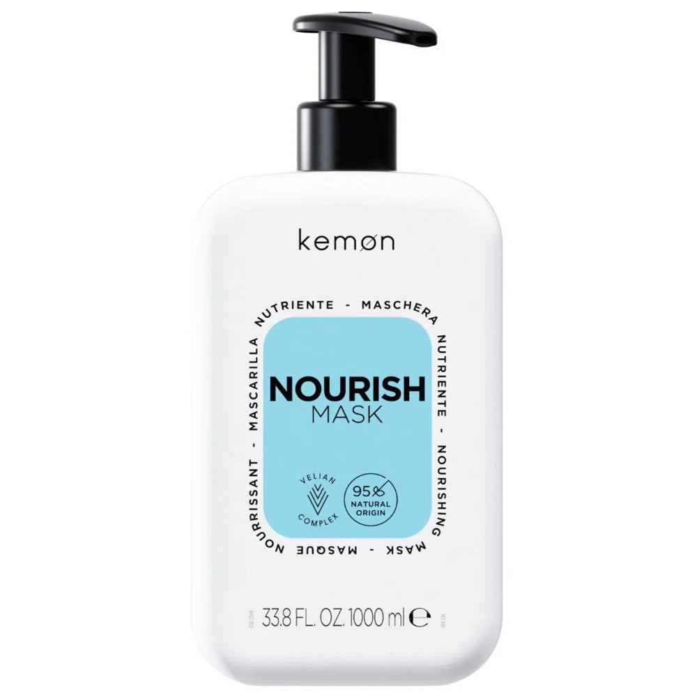Kemon, Nourish Θρεπτική, Hair Treatment Cream Mask, Ενυδατική, 1000 ml