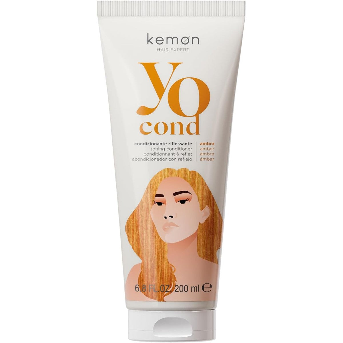 Kemon, Yo Ambra Coloring, Κρέμα Μαλλιών, 200 ml