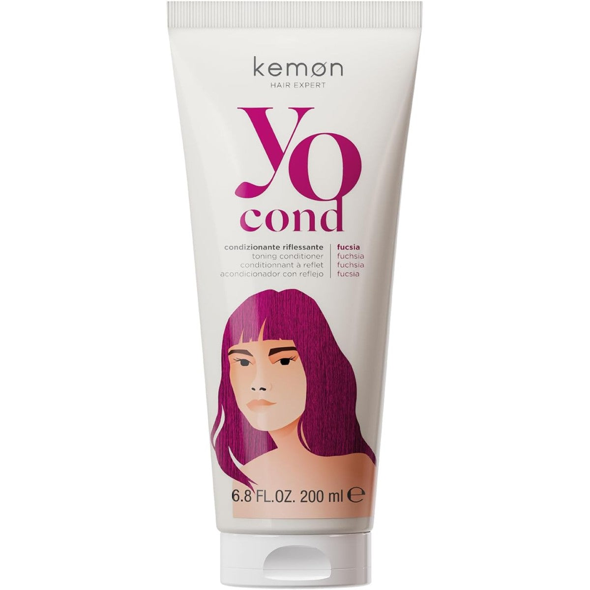 Kemon, Yo Fucsia Coloring, Hair Colour Κρέμα Μαλλιών, 200 ml