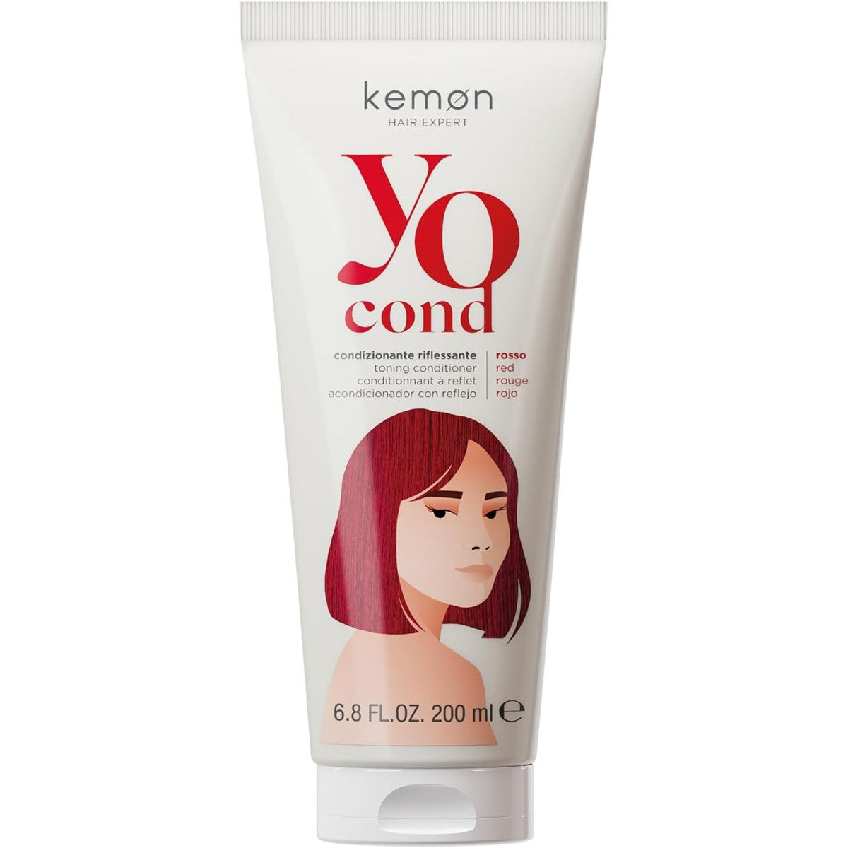Kemon, Yo Rosso Coloring, Hair Colour Κρέμα Μαλλιών, 200 ml