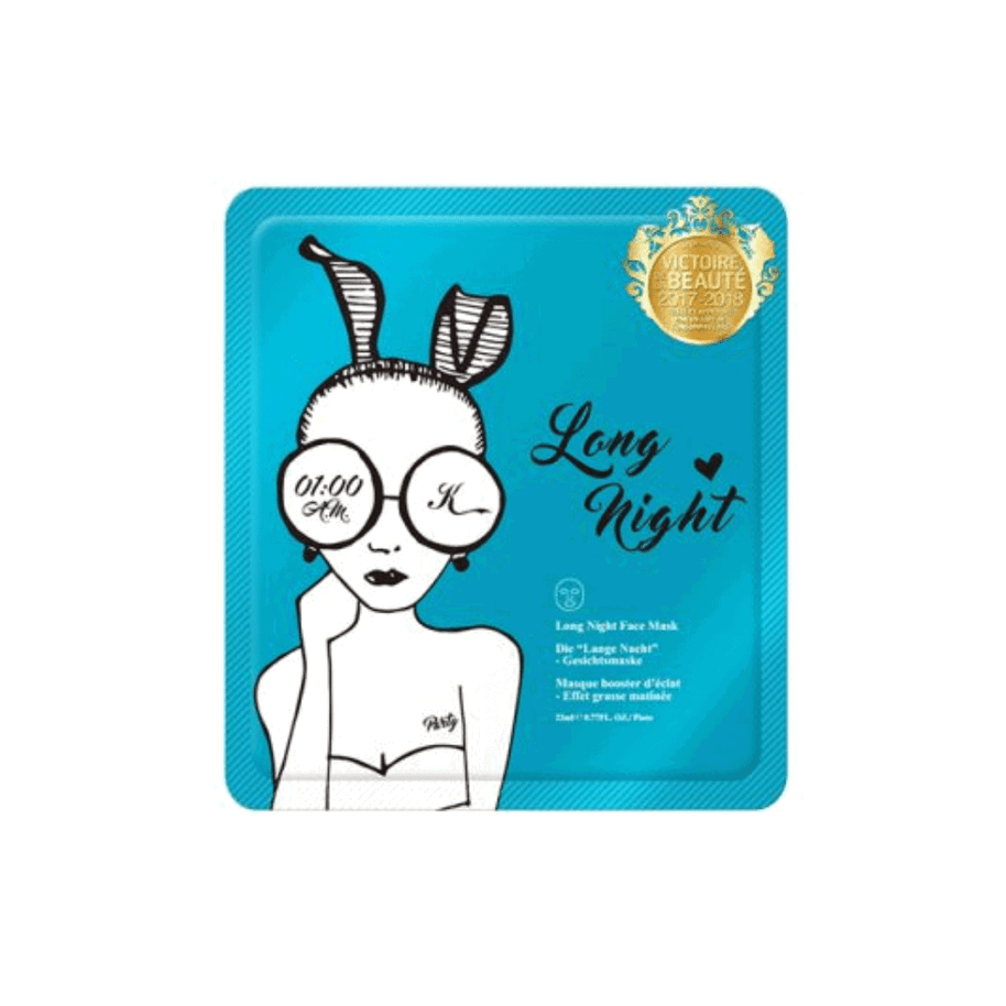 Kingirls, Long Night, Boosting, Sheet Mask, Για το Πρόσωπο, 22 ml *Tester