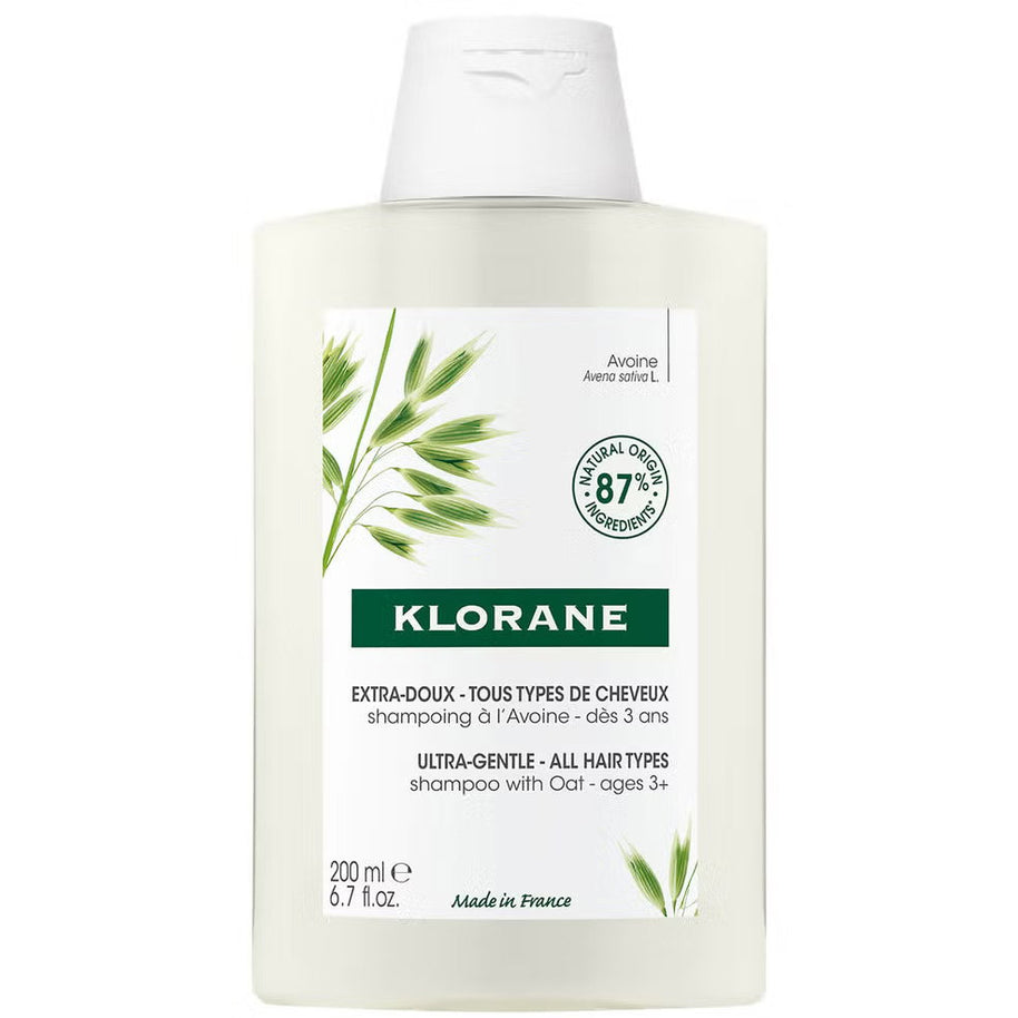 Klorane, Oat Milk, Hair Σαμπουάν, Gentle Cleansing, 200 ml