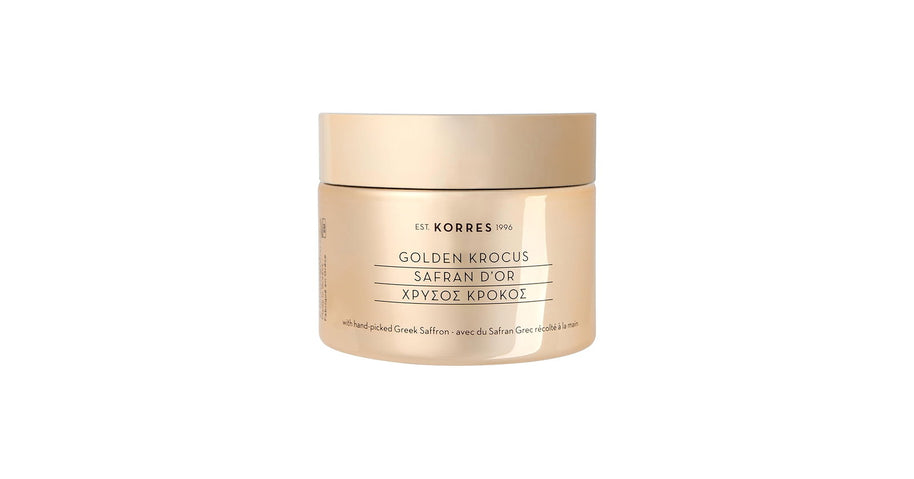Korres, Golden Krocus, Plumping, Cream, Για Πρόσωπο & Λαιμό, 50 ml