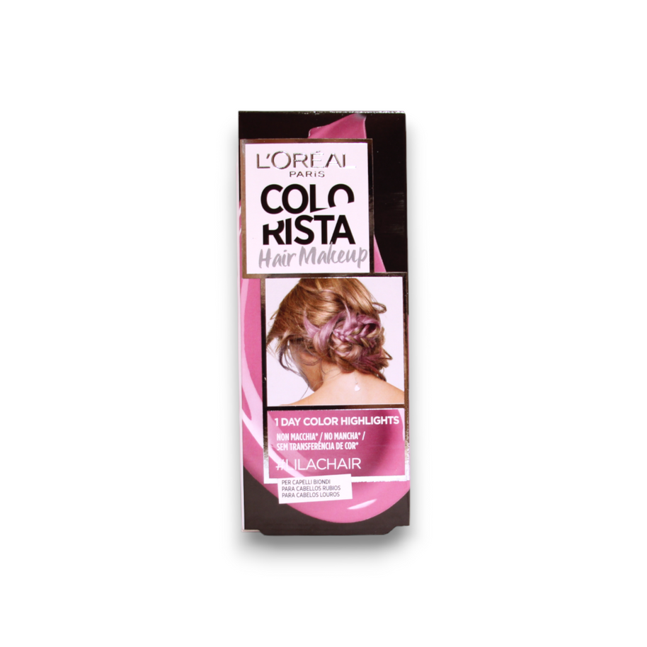L'Oreal Paris, Colorista Hair Makeup, Semi-Μόνιμη Βαφή Μαλλιών, #LILACHAIR, 30 ml