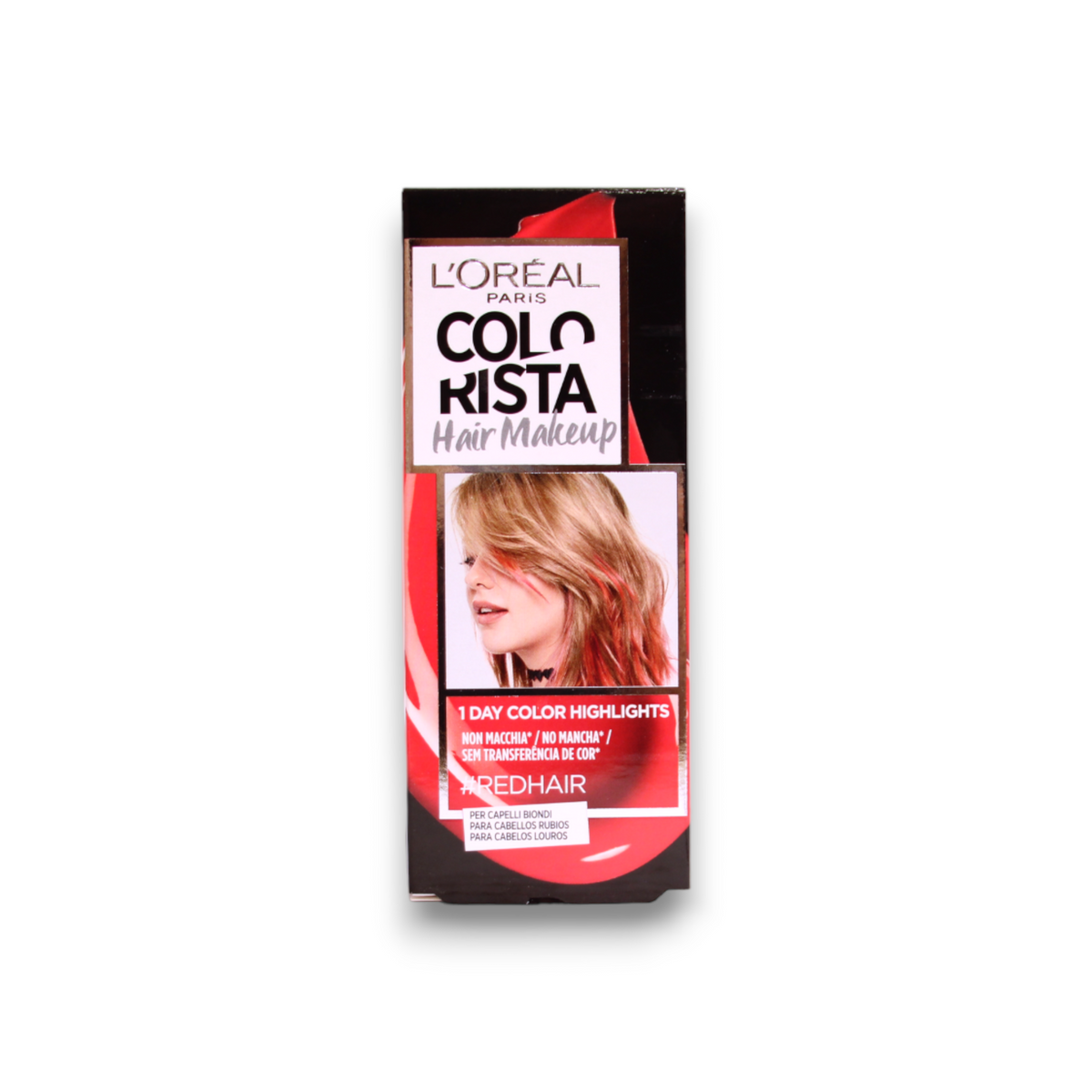 L'Oreal Paris, Colorista Hair Makeup, Semi-Μόνιμη Βαφή Μαλλιών, #REDHAIR, 30 ml