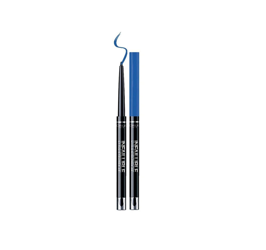 L'Oreal Paris, Infaillible 24H, Αδιάβροχο, Contour, Μολύβι Eyeliner, 316, Indefinite Blue, 10 g