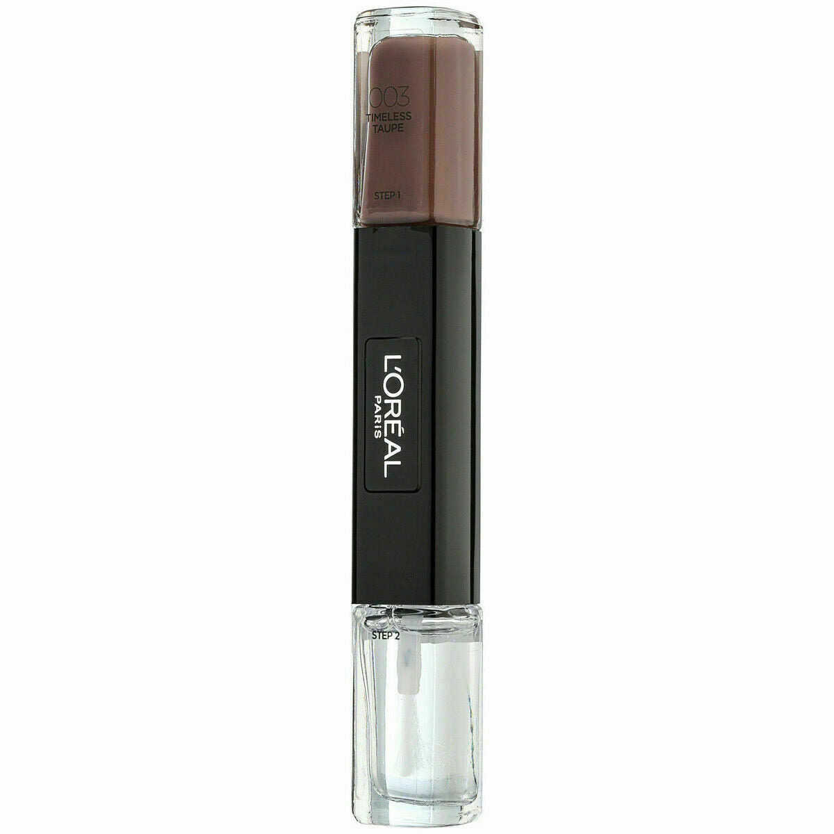 L'Oreal Paris, Infallible, Gel-Effect, Βερνίκι Νυχιών 2-In-1, 003, Timeless Taupe, 2 x, 5 ml