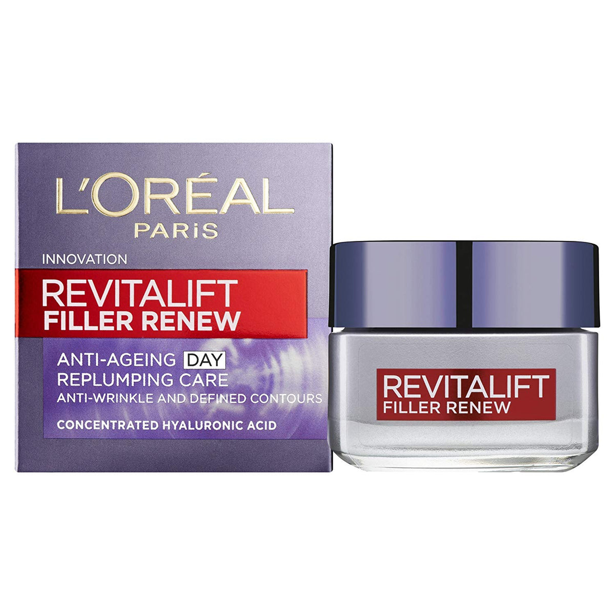 L'Oreal Paris, Revitalift Filler, Αντιγήρανσης, Κρέμα Προσώπου, 50 ml
