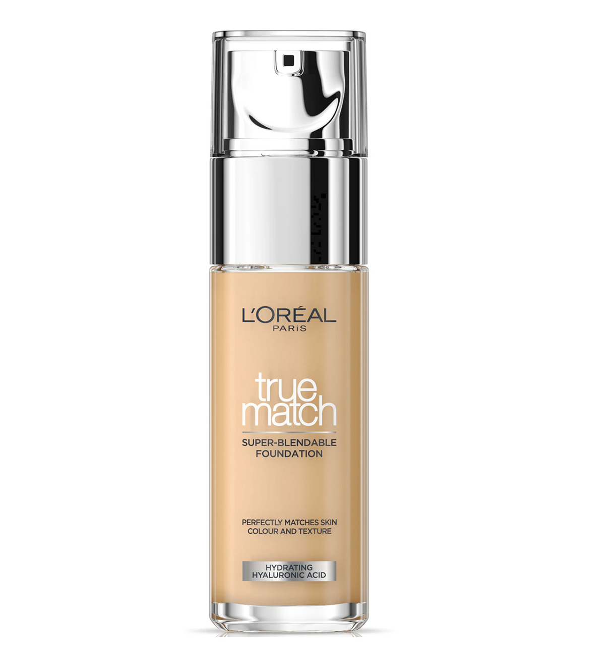 L'Oreal Paris, True Match Super-Blendable, Hyaluronic Acid, Υγρό Foundation, 2N, Vanilla, SPF 17, 30 ml